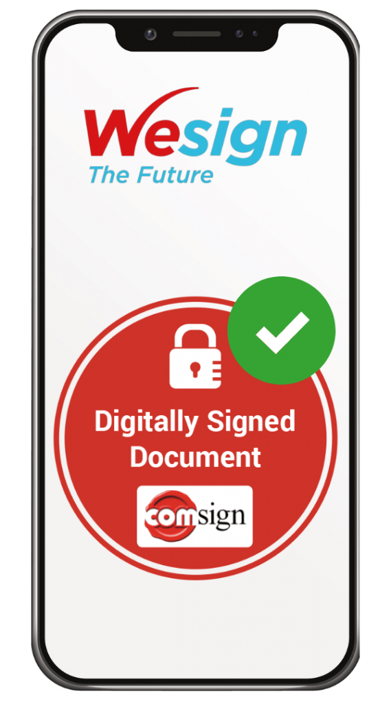 Mobile digital signature